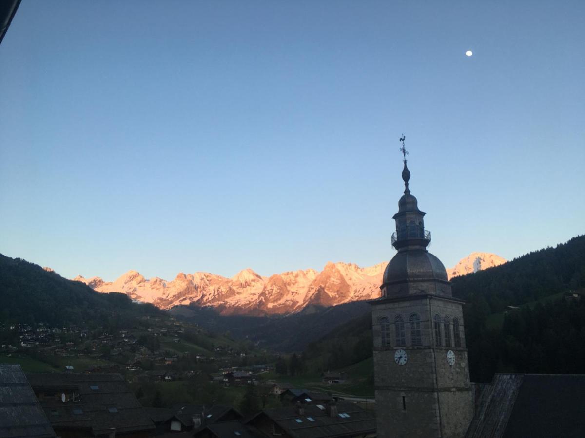 Hotel La Pointe Percee Le Grand-Bornand Bagian luar foto