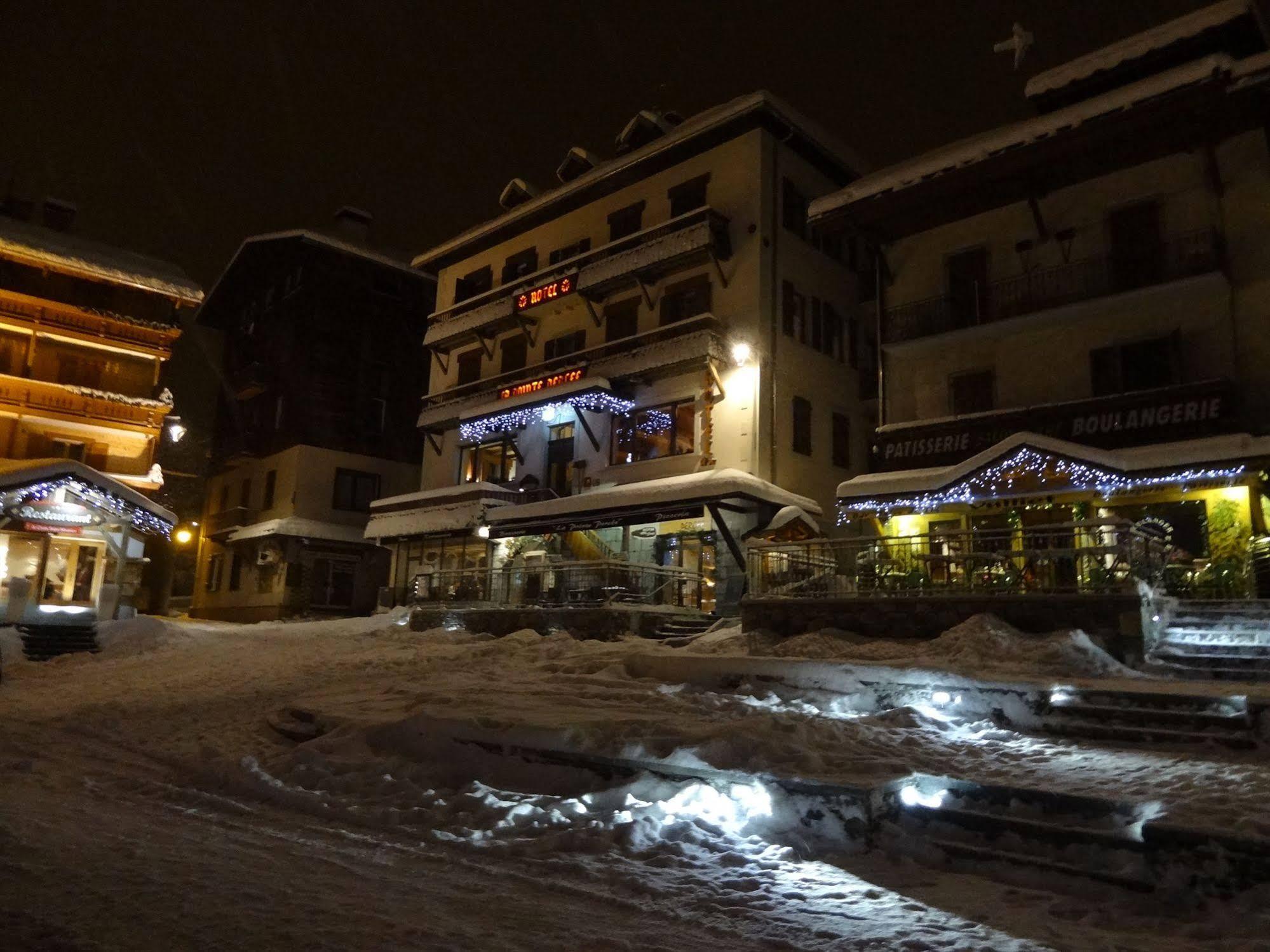 Hotel La Pointe Percee Le Grand-Bornand Bagian luar foto