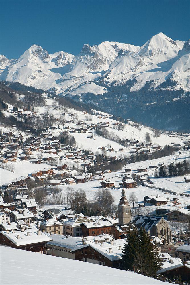 Hotel La Pointe Percee Le Grand-Bornand Bagian luar foto