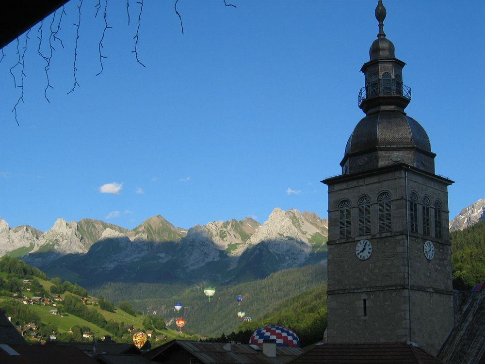 Hotel La Pointe Percee Le Grand-Bornand Bagian luar foto