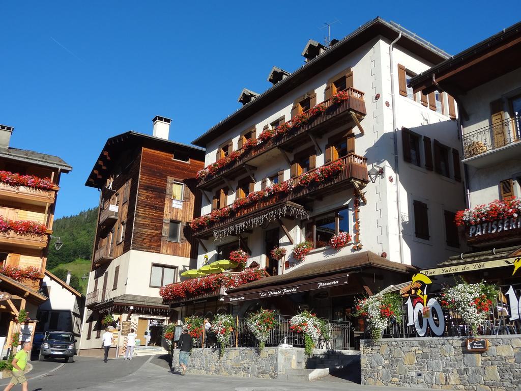 Hotel La Pointe Percee Le Grand-Bornand Bagian luar foto